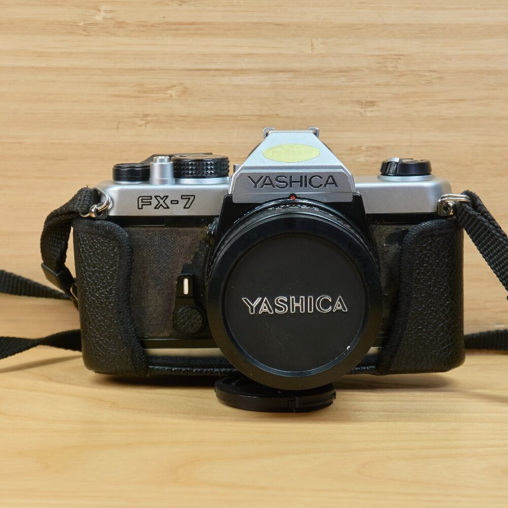 Yashica FX-7 35mm SLR Film Camera, with Yashica 50mm f2 Lens, Made in Japan